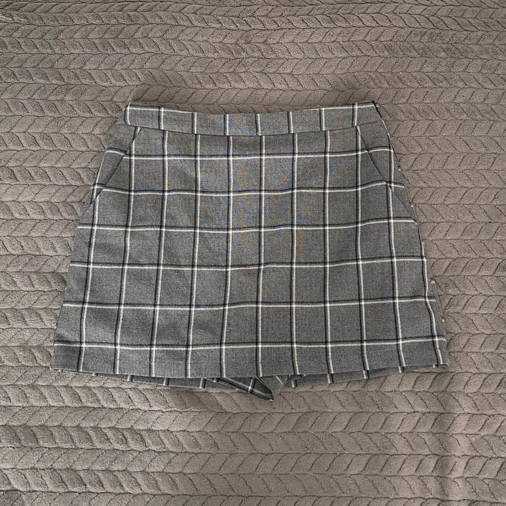 Plaid Skirt